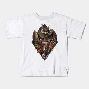 Owl Lantern Kids T-Shirt